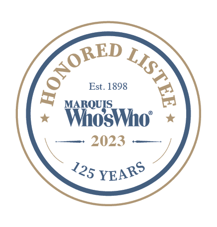 Who's Who badge